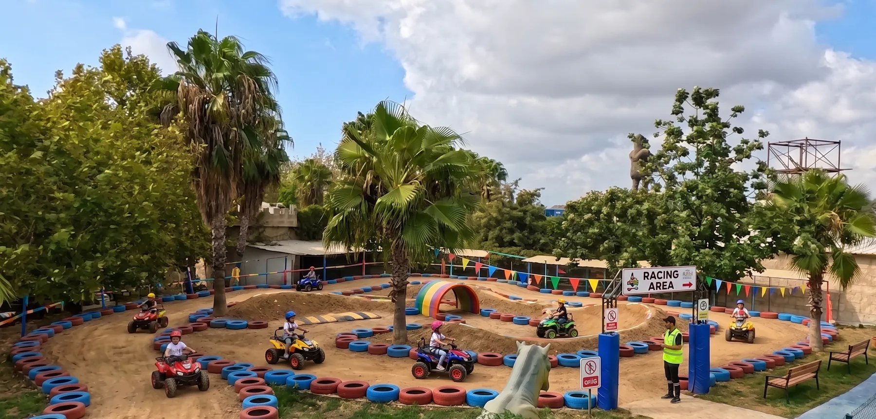 ATV Parkour - White Clay Castle Adventure Park, Manavgat Antalya