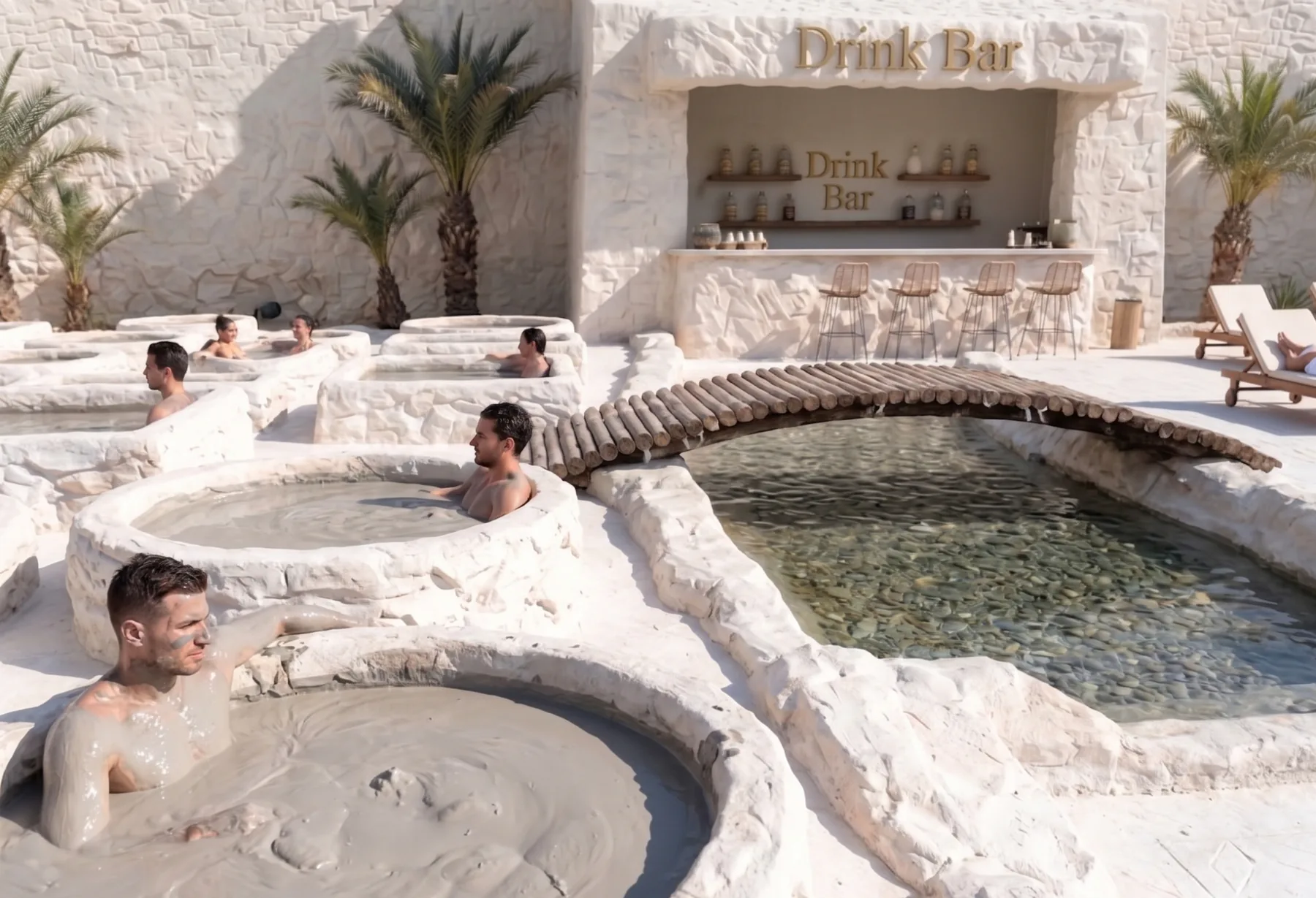 Clay Therapy - White Clay Castle Adventure Park, Manavgat Antalya